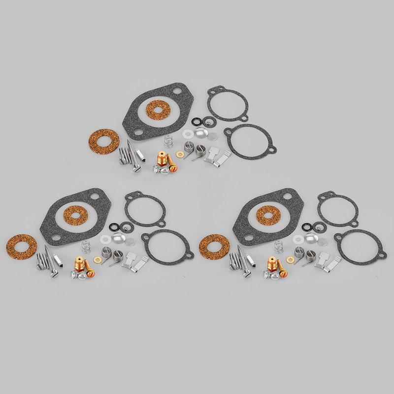 3 Sets Carburetor Repair Kits Fit For Mercury 65-150HP Inlines 1395-5109-1 18-7021
3 Sets Carburetor Repair Kits Fit For Mercury 65-150HP Inlines 1395-5109-1 18-7021