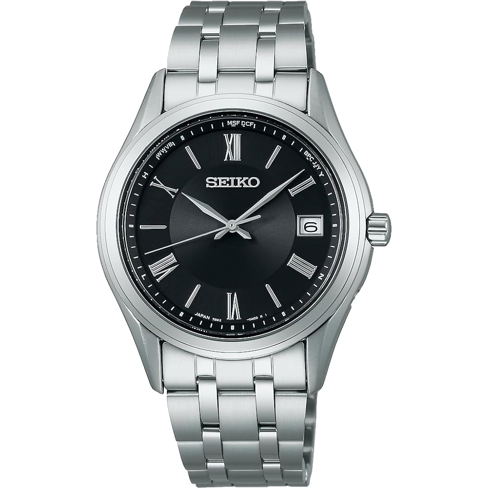 Seiko Selection SBTM361 Men s Solar Radio-Controlled Watch Black Dial Sapphire Glass Stainless Steel
Seiko Selection SBTM361 Men s Solar Radio-Controlled Watch Black Dial Sapphire Glass Stainless Steel