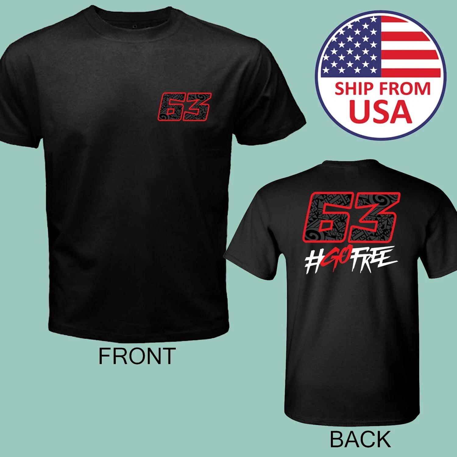 Pecco Bagnaia 63 Go Free Men s Black Size S to 5XL 4XL
Pecco Bagnaia 63 Go Free Men s Black Size S to 5XL 4XL