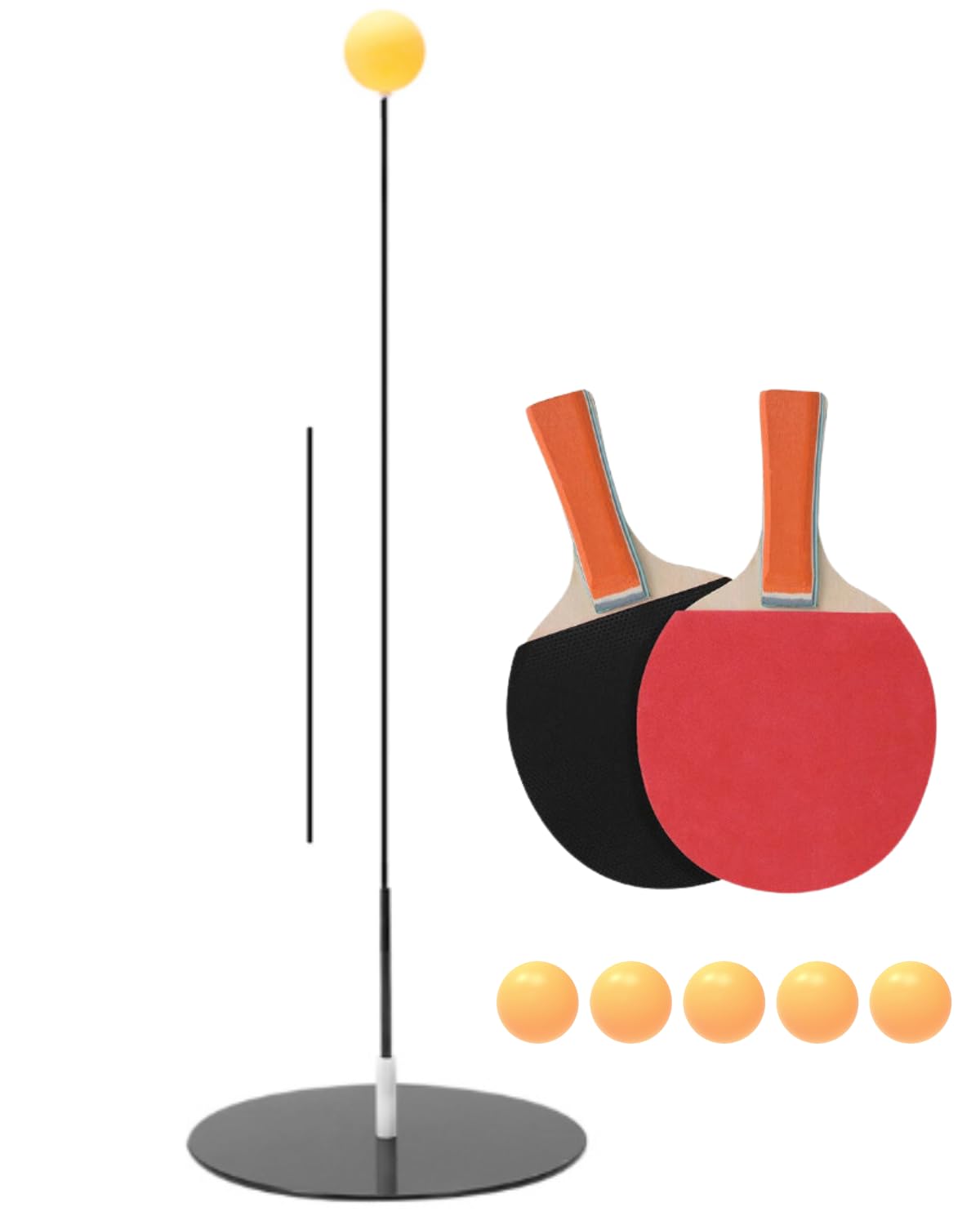 Chocople Table Tennis Practice Table Tennis Set Training Indoor Practice Adjustable Height 2 Rackets Included
Chocople Table Tennis Practice Table Tennis Set Training Indoor Practice Adjustable Height 2 Rackets Included