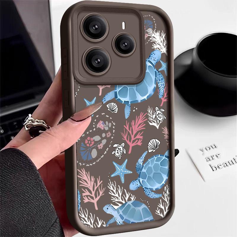 Чехол с коралловой морской черепахой и китом для Xiaomi Redmi Note 14 Pro 4G 5G Funda Redmi Note 13 Pro+ 5G 12 11 Ударопрочный силиконовый мягкий чехол Redmi Note 14 Pro 5G (Global)
Чехол с коралловой морской черепахой и китом для Xiaomi Redmi Note 14 Pro 4G 5G Funda Redmi Note 13 Pro+ 5G 12 11 Ударопрочный силиконовый мягкий чехол Redmi Note 14 Pro 5G (Global)
