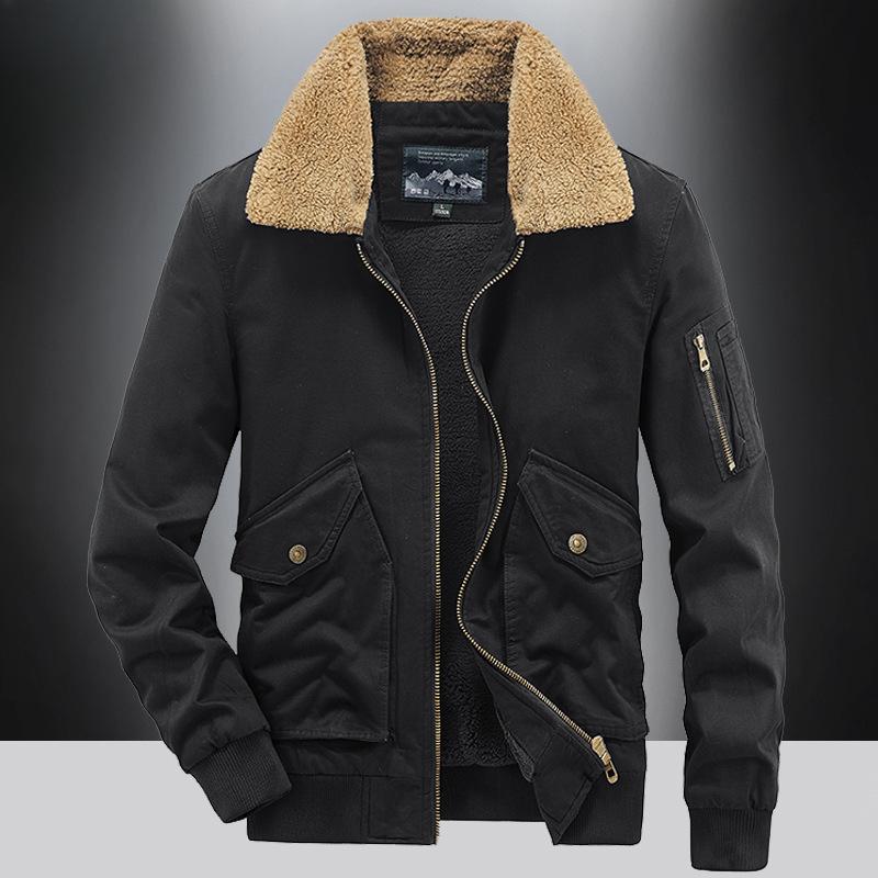 Осенне-зимняя мужская куртка из хлопка, стираная, с множеством карманов, утолщенная бархатная мужская куртка из овечьей шерсти XXXXL чёрный
Осенне-зимняя мужская куртка из хлопка, стираная, с множеством карманов, утолщенная бархатная мужская куртка из овечьей шерсти XXXXL чёрный