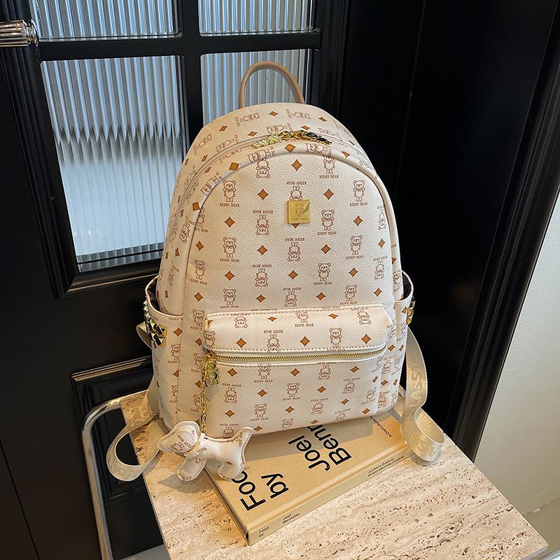 Fashionable Lady s Double-shoulder Bag with Trendy Prints, Large Capacity, Cute Schoolbag, Travel Bag, Commuting Bag
Fashionable Lady s Double-shoulder Bag with Trendy Prints, Large Capacity, Cute Schoolbag, Travel Bag, Commuting Bag