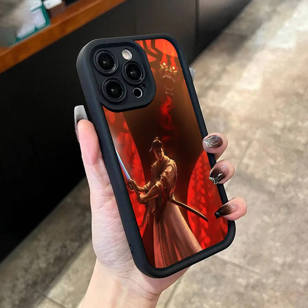 Aku S-Samurai J-Jack Phone Case For iPhone 17,16,15,14,13,12,11,Pro,Max,Plus,X,XS,SE4,E,Mini Black Thickened border Case iPhone 16
Aku S-Samurai J-Jack Phone Case For iPhone 17,16,15,14,13,12,11,Pro,Max,Plus,X,XS,SE4,E,Mini Black Thickened border Case iPhone 16