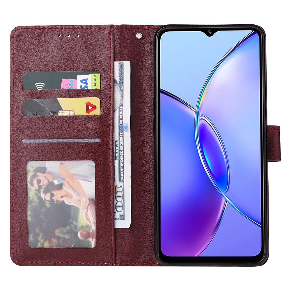 For vivo Y17s 4G/Y28 5G/Y33t (2023)/Y36 5G (China)/Y36i 5G Case PU Leather Magnetic Flip Wallet Cover Black
For vivo Y17s 4G/Y28 5G/Y33t (2023)/Y36 5G (China)/Y36i 5G Case PU Leather Magnetic Flip Wallet Cover Black