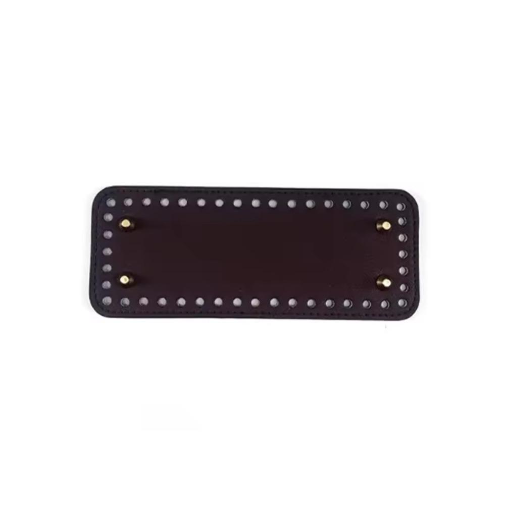 PU Leather Crochet Bag Bottom Rectangle Wear-Resistant Long Bag Bottom Making Bags Purse with Holes Handmade Bottom for Women
PU Leather Crochet Bag Bottom Rectangle Wear-Resistant Long Bag Bottom Making Bags Purse with Holes Handmade Bottom for Women
