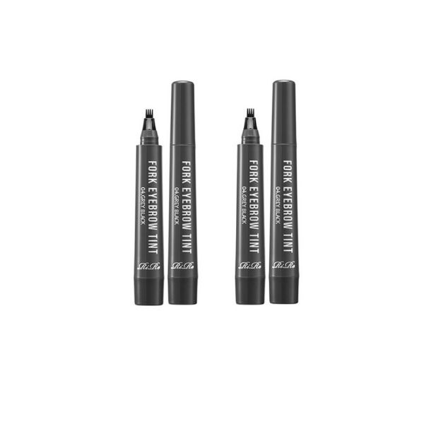 RiRe Fork Eyebrow Tint 2g 04 Grey Black 2pcs - Long-lasting 4-Prong Tip Pen
RiRe Fork Eyebrow Tint 2g 04 Grey Black 2pcs - Long-lasting 4-Prong Tip Pen