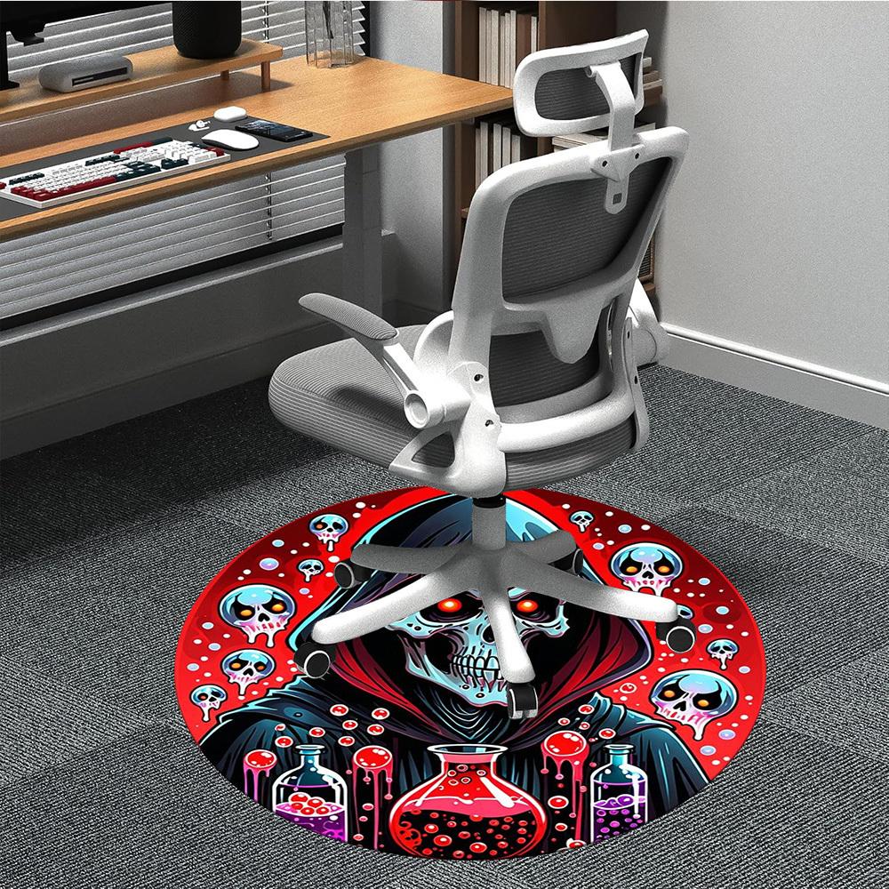 1pc Grim Reaper Chair Carpet for Office, Non-slip, Soft and Durable Leisure Rug, Perfect for Office, Living Room yy251103145 80cm by 80cm
1pc Grim Reaper Chair Carpet for Office, Non-slip, Soft and Durable Leisure Rug, Perfect for Office, Living Room yy251103145 80cm by 80cm