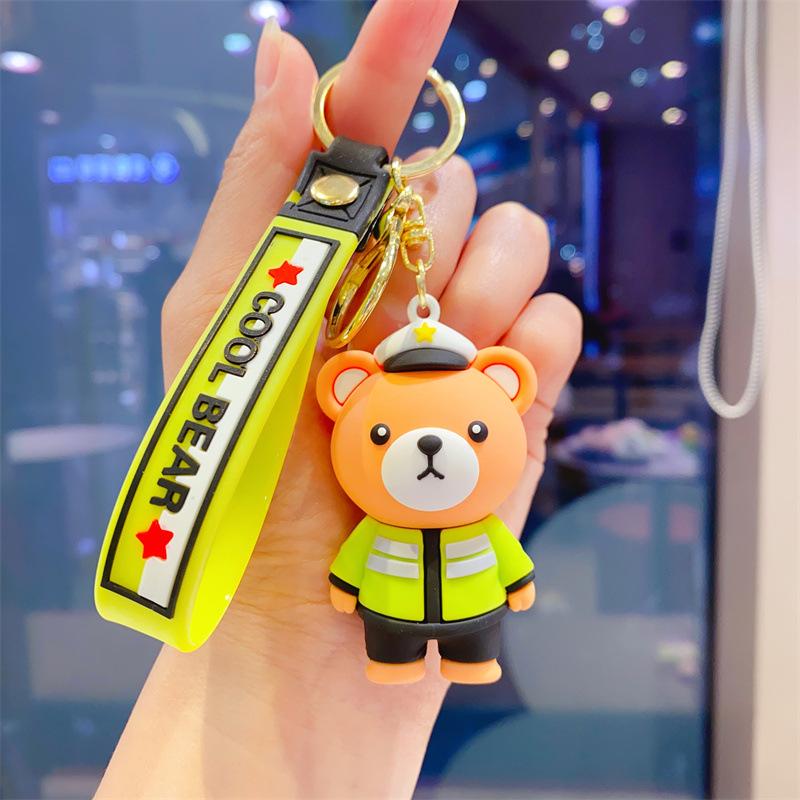 Мультяшный Модный Крутой Брелок в виде Полицейского Медведя, Аксессуары для Пары, Шнурок для Школьного Рюкзака, Персонализированный Брелок для Ключей от Машины, Подарки
Мультяшный Модный Крутой Брелок в виде Полицейского Медведя, Аксессуары для Пары, Шнурок для Школьного Рюкзака, Персонализированный Брелок для Ключей от Машины, Подарки