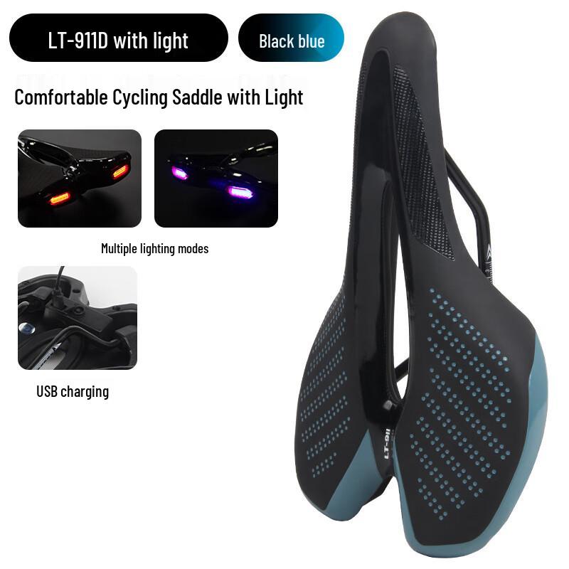 Lishi Bicycle Saddle with Taillight
Lishi Bicycle Saddle with Taillight