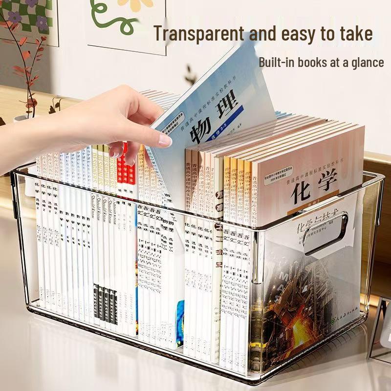 Clear Acrylic Desktop Organizer: File, Book & Storage Box for Home, Office, or Student Use Medium 25.7/15.5/7.5 прозрачный
Clear Acrylic Desktop Organizer: File, Book & Storage Box for Home, Office, or Student Use Medium 25.7/15.5/7.5 прозрачный