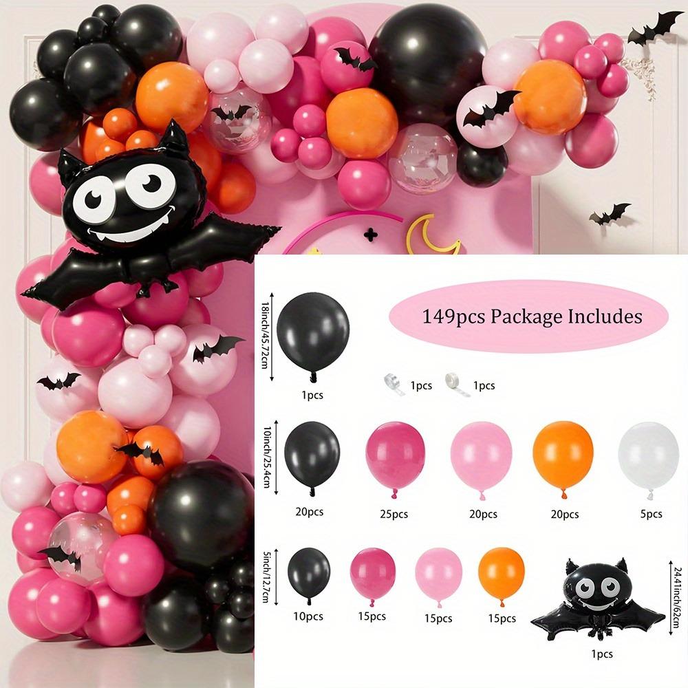 149PCS Halloween Balloon Garland Arch Kit Ghost and Bat Foil Balloons Halloween Birthday Anniversaries and Celebrations Other
149PCS Halloween Balloon Garland Arch Kit Ghost and Bat Foil Balloons Halloween Birthday Anniversaries and Celebrations Other