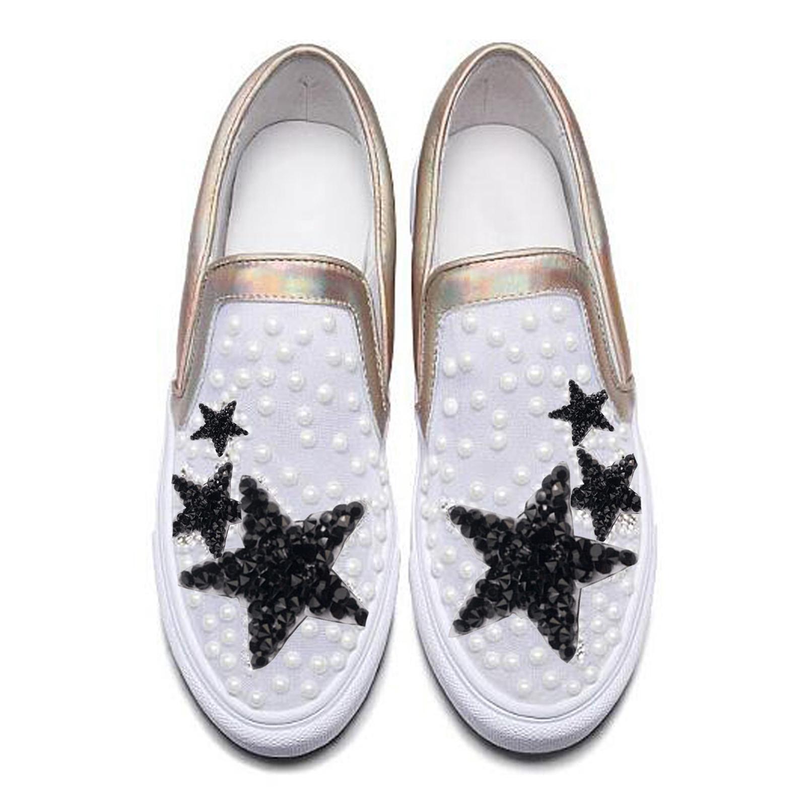 6 шт. нашивки-зірки зі стразами, аплікації, наліпки на одяг, значки чорний
6 шт. нашивки-зірки зі стразами, аплікації, наліпки на одяг, значки чорний