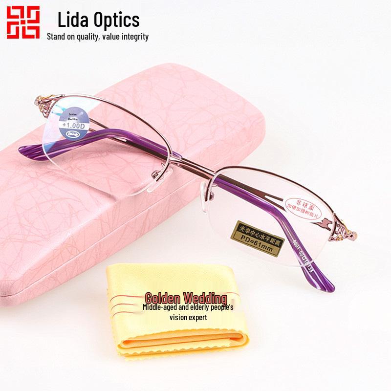 Genuine Golden Ultralight Women s Reading Glasses - Look Younger with Fashionable Resin Coated Lenses 6001. +400 Strength
Genuine Golden Ultralight Women s Reading Glasses - Look Younger with Fashionable Resin Coated Lenses 6001. +400 Strength