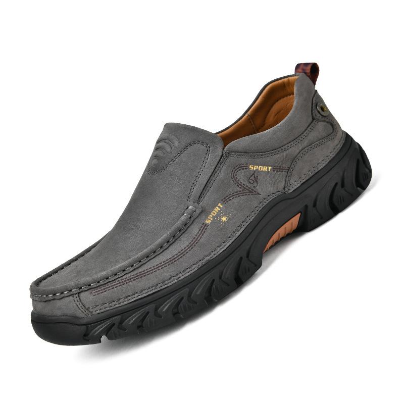 Удобные мужские мокасины из натуральной кожи, повседневная обувь, классические туфли без застежек на плоской подошве для отдыха, модные туфли для вождения78 38 серый
Удобные мужские мокасины из натуральной кожи, повседневная обувь, классические туфли без застежек на плоской подошве для отдыха, модные туфли для вождения78 38 серый