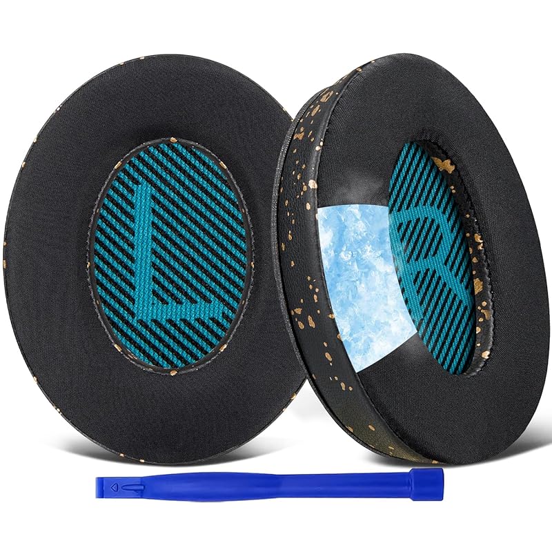SoloWIT cooling gel pad ear pads Bose QuietComfort 15 QC15 QC25 QC35 QC2 Ae2 Ae2i Ae2w SoundTrue & SoundLink Around Ear wireless headphone for
SoloWIT cooling gel pad ear pads Bose QuietComfort 15 QC15 QC25 QC35 QC2 Ae2 Ae2i Ae2w SoundTrue & SoundLink Around Ear wireless headphone for