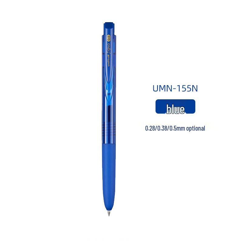 Uniball Mitsubishi UMN-155 Gel Pen, 0.5mm Low-Friction Click Pen for Students 0.5mm синий
Uniball Mitsubishi UMN-155 Gel Pen, 0.5mm Low-Friction Click Pen for Students 0.5mm синий