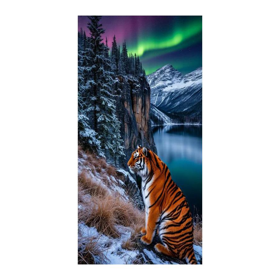 Mountain Tiger Castle Large Size Diamond Painting New Collection Wild Animals Diy Full Drill Rhinestone Embroidery Mosaic Cross Stitch Kits Round drill 30x60cm
Mountain Tiger Castle Large Size Diamond Painting New Collection Wild Animals Diy Full Drill Rhinestone Embroidery Mosaic Cross Stitch Kits Round drill 30x60cm