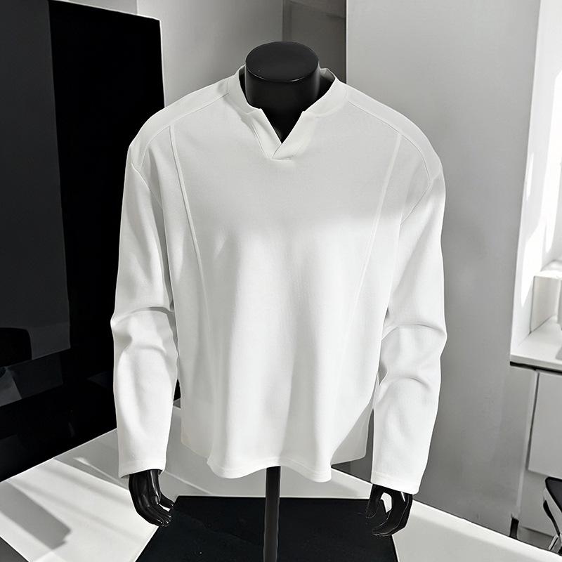 Men s Plus-Size American Style V-Neck Long Sleeve Patchwork T-Shirt, Trendy Autumn Design, Heavyweight Base Layer Hoodie 4XL білий
Men s Plus-Size American Style V-Neck Long Sleeve Patchwork T-Shirt, Trendy Autumn Design, Heavyweight Base Layer Hoodie 4XL білий