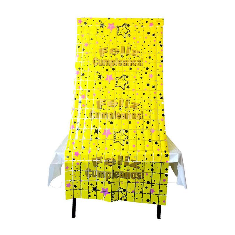 Spanish Happy Birthday Rainwire Square Door Curtain Banner Birthday Party Party Bar Party Background Wall Decoration Supplies 1pcs жёлтый
Spanish Happy Birthday Rainwire Square Door Curtain Banner Birthday Party Party Bar Party Background Wall Decoration Supplies 1pcs жёлтый