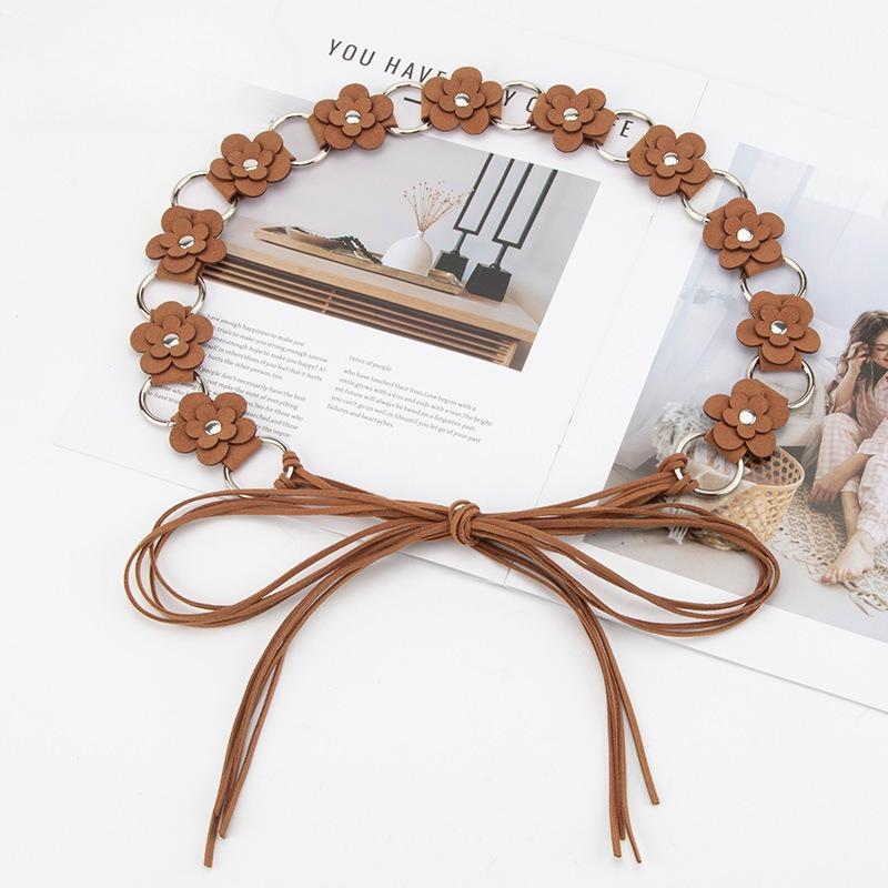 Bohemian Ethnic Style Flowers Splicing Woven Waist Chain Women s Design Sense Vacation Style Decorative Dress Belt
Bohemian Ethnic Style Flowers Splicing Woven Waist Chain Women s Design Sense Vacation Style Decorative Dress Belt