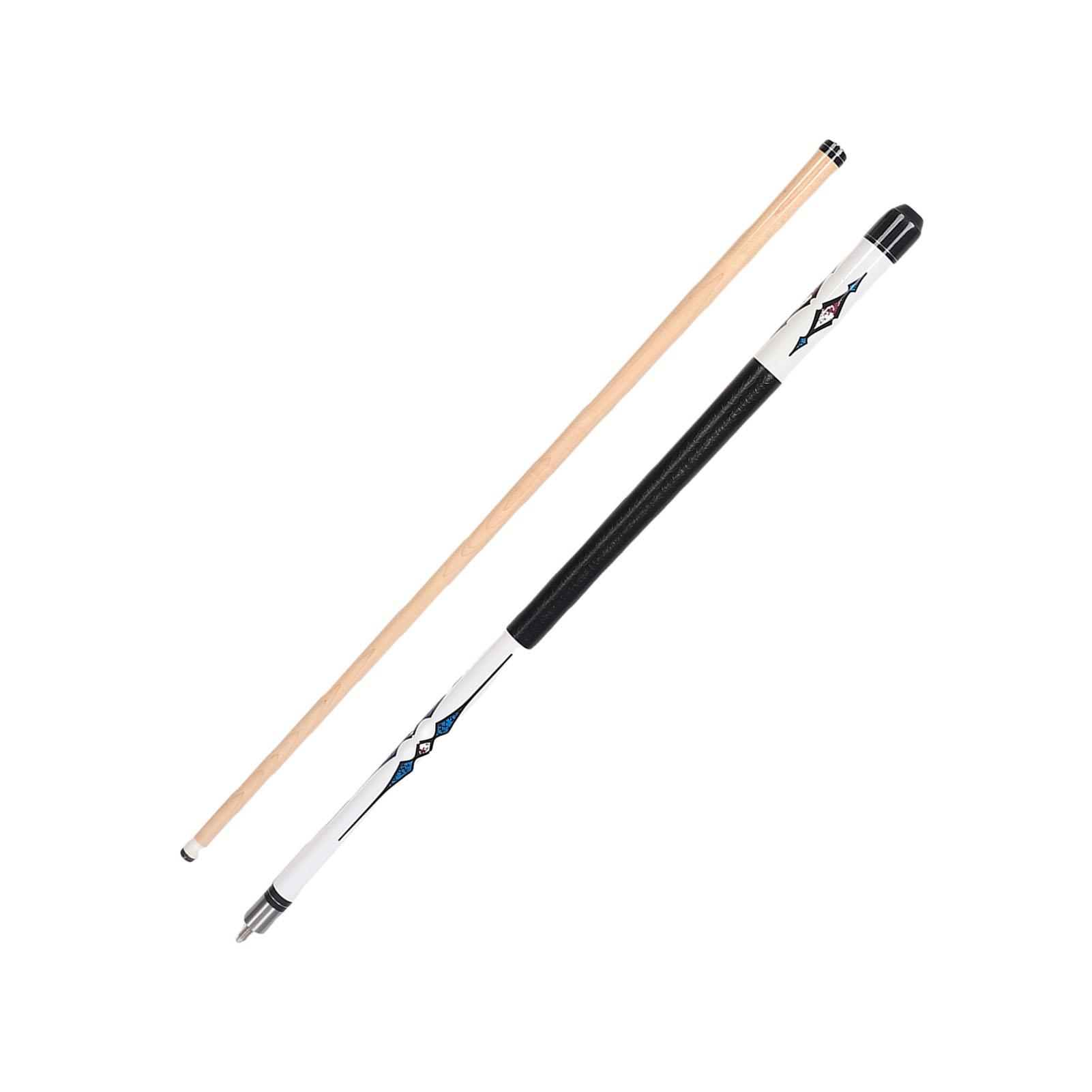 Pool Cue Stick White Maple Wood 13mm Tip 1/2 Split 9 Ball Billiard Cue Stick for Gaming Exercise Competition
Pool Cue Stick White Maple Wood 13mm Tip 1/2 Split 9 Ball Billiard Cue Stick for Gaming Exercise Competition