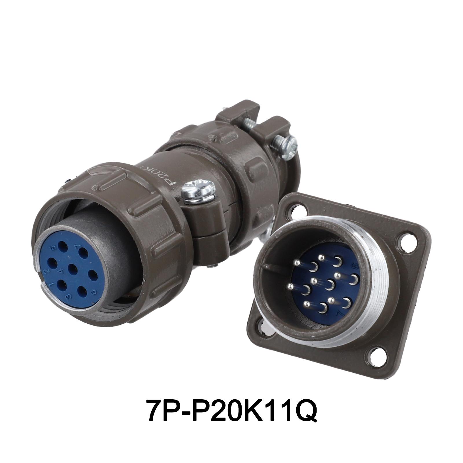 Безпечний і надійний авіаційний роз єм P20K6Q 2 7 контактів з фланцем для монтажу на панелі 7Pin P20K11Q
Безпечний і надійний авіаційний роз єм P20K6Q 2 7 контактів з фланцем для монтажу на панелі 7Pin P20K11Q