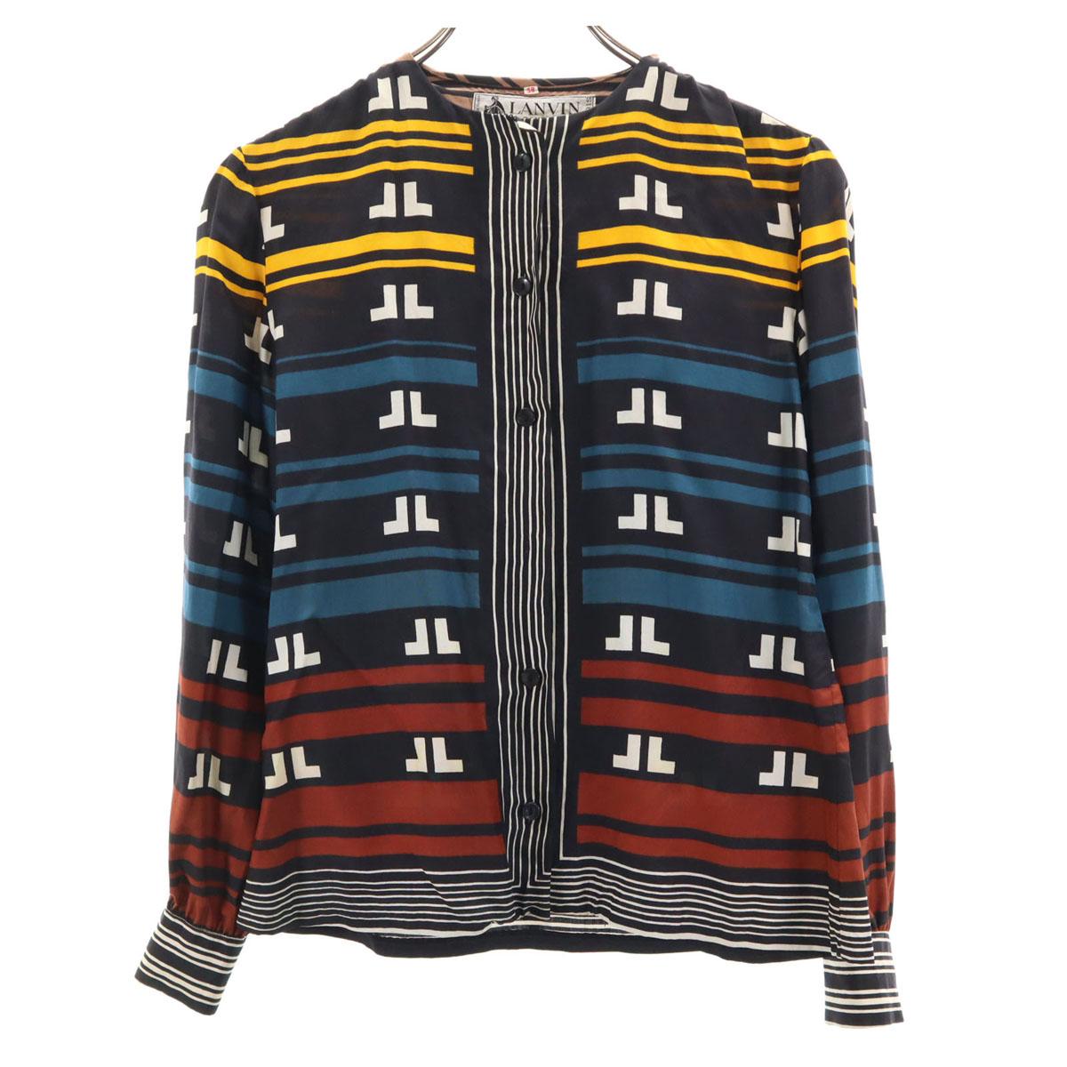 LANVIN 80-е годы Сделано во Франции, 100% шелк, винтажный Комбинезон с ручками Длинный рукав Шарф Пристегивающаяся рубашка Женский Б/У
LANVIN 80-е годы Сделано во Франции, 100% шелк, винтажный Комбинезон с ручками Длинный рукав Шарф Пристегивающаяся рубашка Женский Б/У