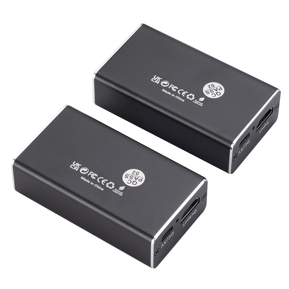 CAT 5/6 RJ45 to HD Converter Full HD 1080P Transmitter+Receiver Extender with DC5V Port EU Plug
CAT 5/6 RJ45 to HD Converter Full HD 1080P Transmitter+Receiver Extender with DC5V Port EU Plug