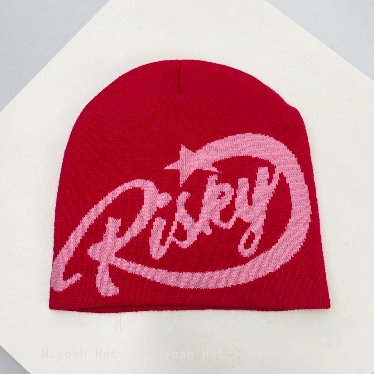 And Women American Trend Jacquard Risky Letter Prints Knitted Hats Heat Retaining Hip-Hop Fashion Personalized Beanie Hats All-Match Street Style 54-60cm
And Women American Trend Jacquard Risky Letter Prints Knitted Hats Heat Retaining Hip-Hop Fashion Personalized Beanie Hats All-Match Street Style 54-60cm
