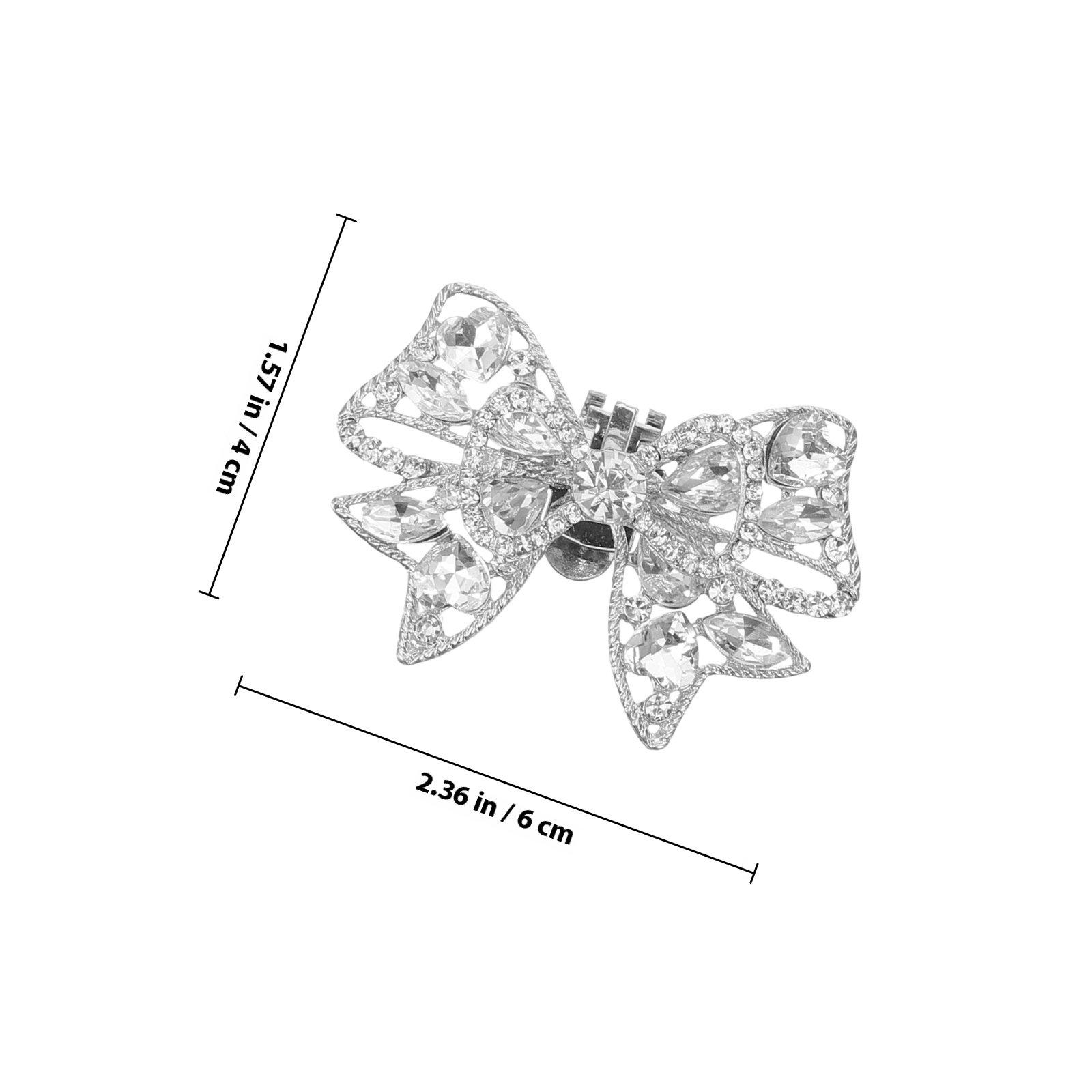 1Pair Bow Shoe Buckles Rhinestone Embellished Removable Decorative Shoe Clips for Women Wedding Pumps Party Banquet
1Pair Bow Shoe Buckles Rhinestone Embellished Removable Decorative Shoe Clips for Women Wedding Pumps Party Banquet