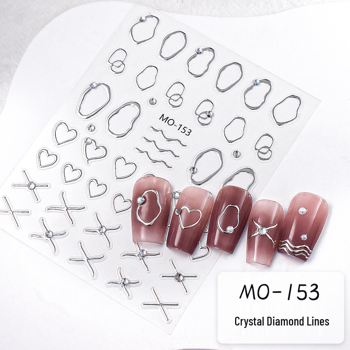 2026 Internet Celebrity Nail Stickers: Hand-Painted Crystal Chain in Gold & Silver, Year of the Horse Edition
2026 Internet Celebrity Nail Stickers: Hand-Painted Crystal Chain in Gold & Silver, Year of the Horse Edition