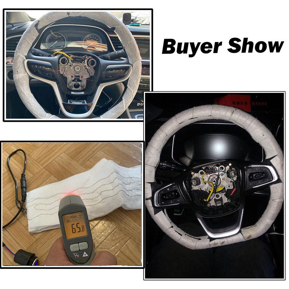 Car Steering Wheel Heating Kit 6 Gears Plastic Heat Blue Pad Red Pads Carbon Fiber Heating Wireharness Parts 12V Switch LED
Car Steering Wheel Heating Kit 6 Gears Plastic Heat Blue Pad Red Pads Carbon Fiber Heating Wireharness Parts 12V Switch LED