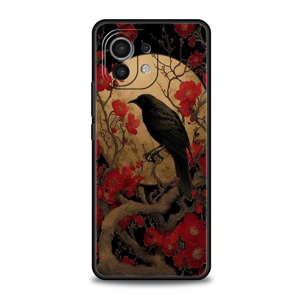 Phone Case Cover for Xiaomi Mi 17 Pro Max 15 14 13 12 11 Ultra 15T 14T 13T 12T 11T Pro Lite Soft TPU Shell Black Raven Funda Bag Mi 11 Lite 5G
Phone Case Cover for Xiaomi Mi 17 Pro Max 15 14 13 12 11 Ultra 15T 14T 13T 12T 11T Pro Lite Soft TPU Shell Black Raven Funda Bag Mi 11 Lite 5G
