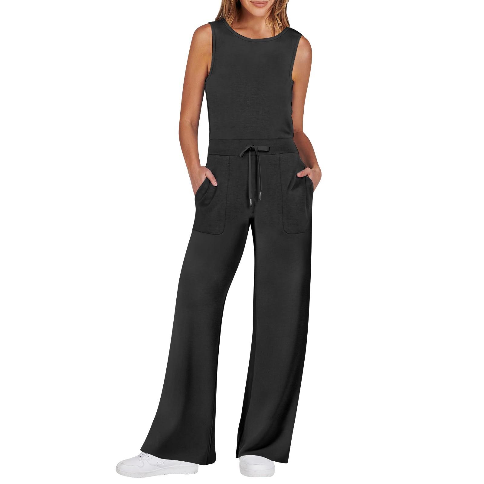 Women s Casual Versatile Sleeveless Color Commuting Straight Tube Jumpsuit XL чорний
Women s Casual Versatile Sleeveless Color Commuting Straight Tube Jumpsuit XL чорний