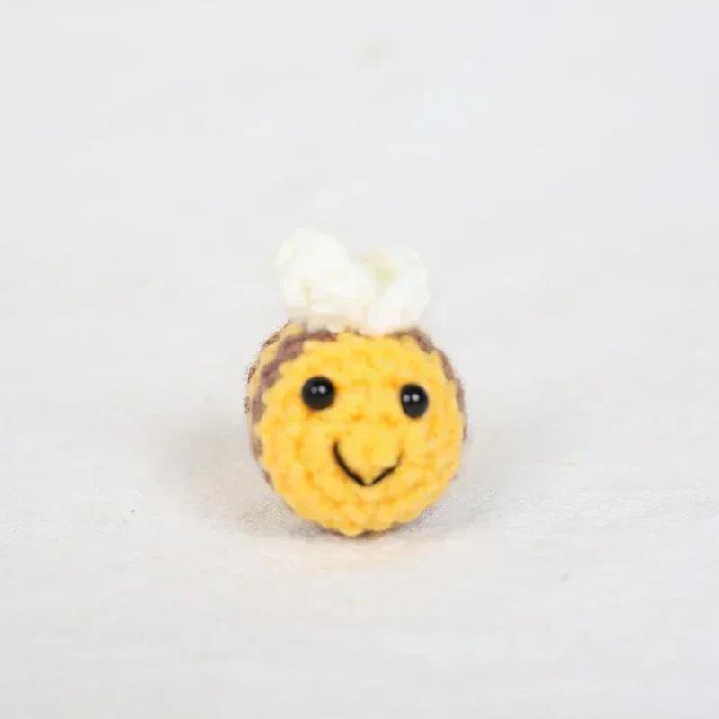 Fashion Funny Bees Keyring Exquisite Backpack Decoration Accessories Gifts Novelty Creative Cute Knitting Bee Keychain Pendant
Fashion Funny Bees Keyring Exquisite Backpack Decoration Accessories Gifts Novelty Creative Cute Knitting Bee Keychain Pendant
