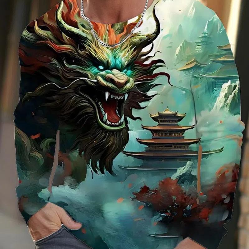 Футболка Luck For Dragon Yea 3D 2024 года, осенняя мужская футболка с 3D-принтом, повседневная футболка с длинным рукавом для улицы, рожденная в этом году S
Футболка Luck For Dragon Yea 3D 2024 года, осенняя мужская футболка с 3D-принтом, повседневная футболка с длинным рукавом для улицы, рожденная в этом году S