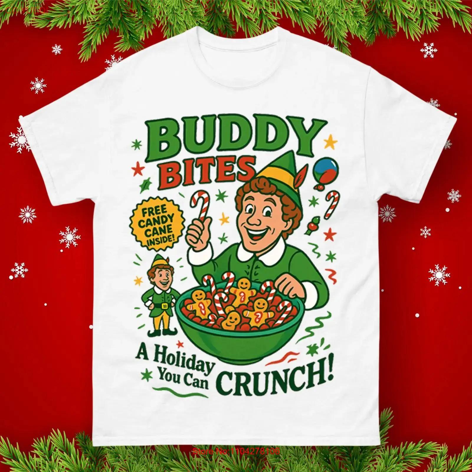 Buddy The Elf Bite Christmas T Shirt Funny Xmas Adults Kids vintage Washed Breathable Stretched Casual designer clothes homme 5XL різнокольоровий
Buddy The Elf Bite Christmas T Shirt Funny Xmas Adults Kids vintage Washed Breathable Stretched Casual designer clothes homme 5XL різнокольоровий