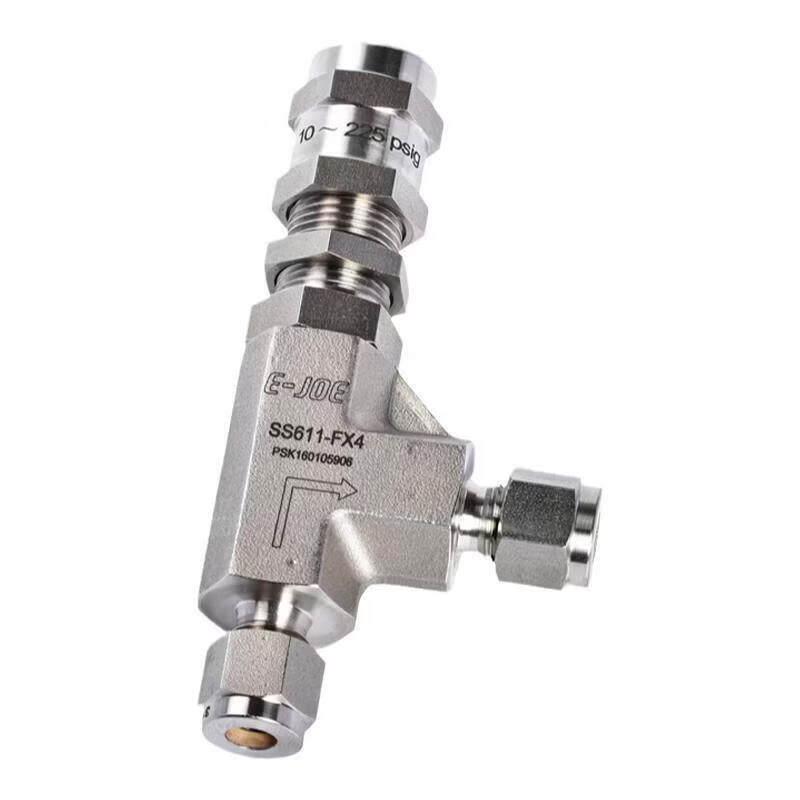Rongyu SS-611 Stainless Steel Proportional Spring-Loaded Relief Valve
Rongyu SS-611 Stainless Steel Proportional Spring-Loaded Relief Valve