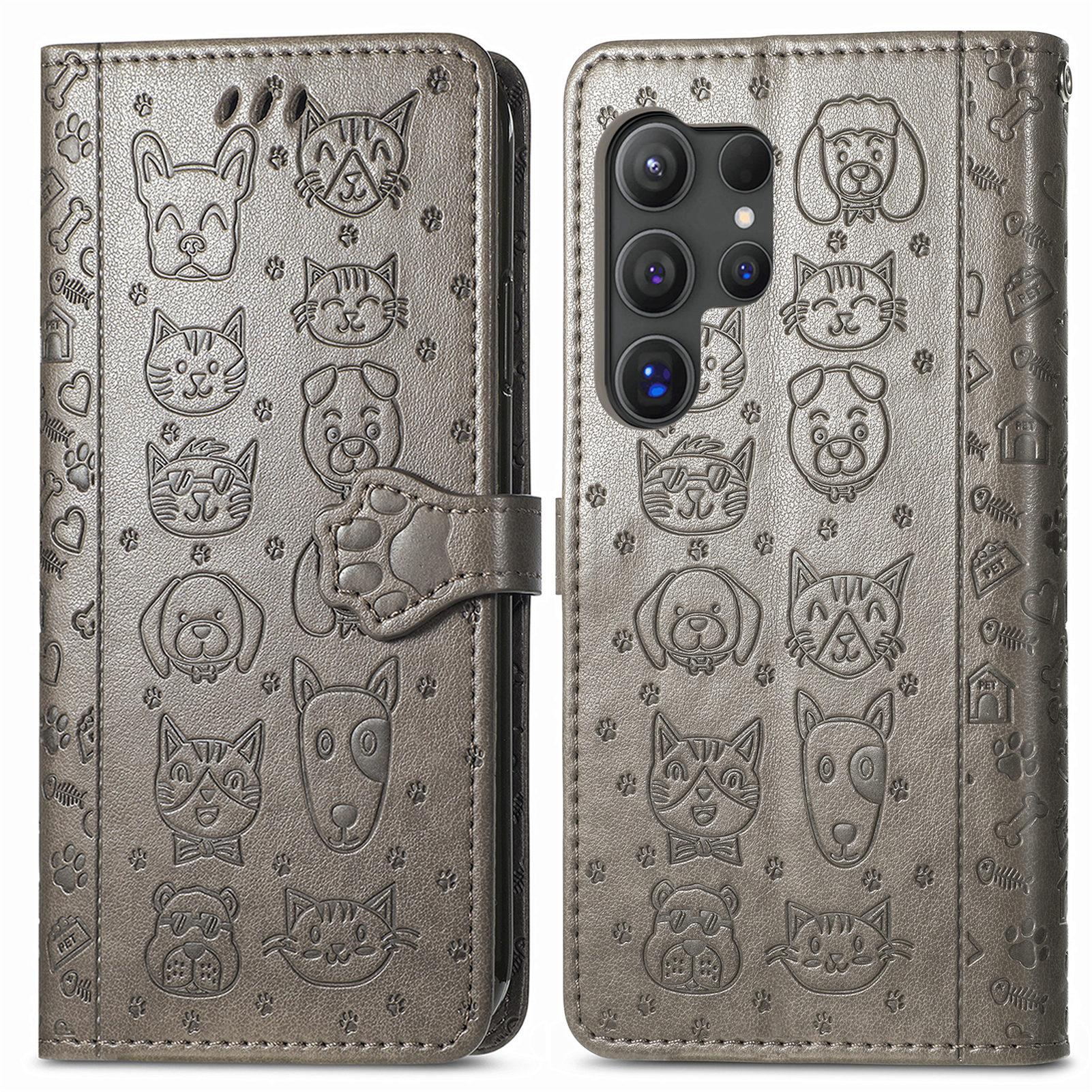 For Samsung Galaxy S25 Ultra Leather Wallet Case Flip Phone Cover with Cute Cat Dog Pattern Blue
For Samsung Galaxy S25 Ultra Leather Wallet Case Flip Phone Cover with Cute Cat Dog Pattern Blue