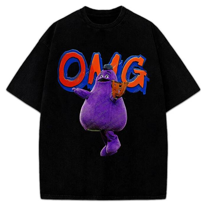 New York OMG LFGM Mets Grimace Mascot Baseball Jose Iglesias Custom Graphic Tee 2XL
New York OMG LFGM Mets Grimace Mascot Baseball Jose Iglesias Custom Graphic Tee 2XL