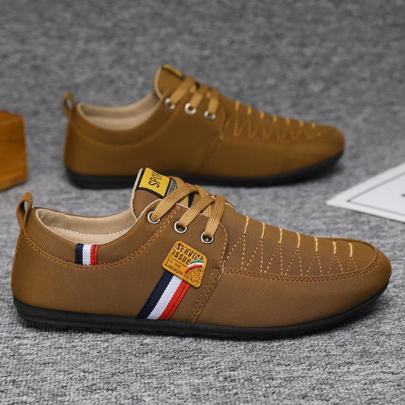 Men s Canvas Casual Shoes Lightweight Lace-Up Loafers with Stripe Detail 48 хакі
Men s Canvas Casual Shoes Lightweight Lace-Up Loafers with Stripe Detail 48 хакі