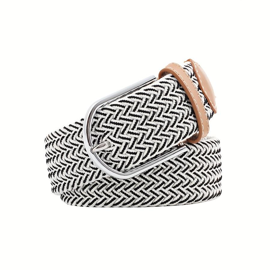 Unisex Stretchable Golf Belt, Elastic Weave Pattern, for Men and Women, Casual Sport Accessory with Herringbone Design and Comfortable Waistband M білий
Unisex Stretchable Golf Belt, Elastic Weave Pattern, for Men and Women, Casual Sport Accessory with Herringbone Design and Comfortable Waistband M білий
