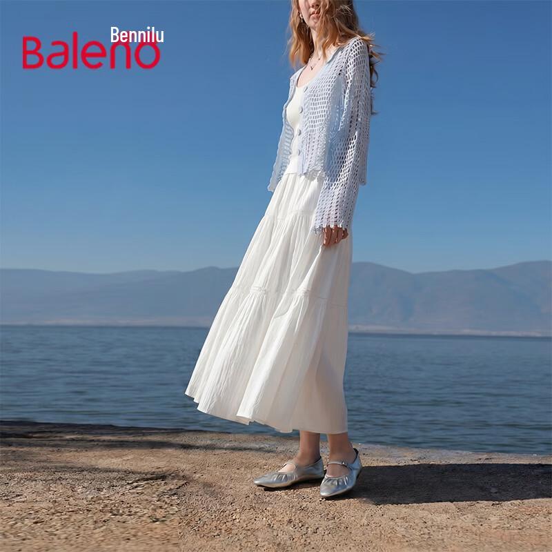 Baleno High-Waist Tiered Long Skirt One Size
Baleno High-Waist Tiered Long Skirt One Size