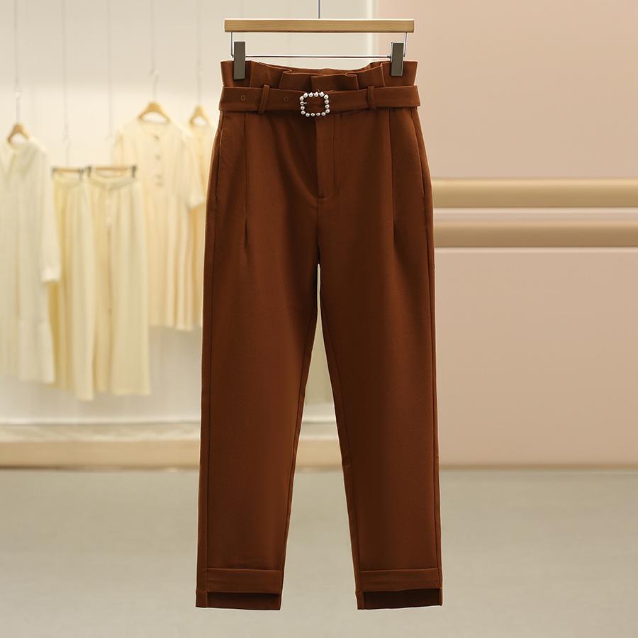 Wei Mei Pearl Belt Slim Fit Cuffed Casual Pants - Autumn Collection Medium
Wei Mei Pearl Belt Slim Fit Cuffed Casual Pants - Autumn Collection Medium