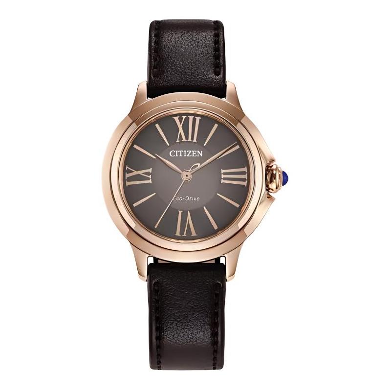 CITIZEN L series 50 meters waterproof, light Quartz, leather strap, , women s watch, brown dial EM1163-09X синій
CITIZEN L series 50 meters waterproof, light Quartz, leather strap, , women s watch, brown dial EM1163-09X синій