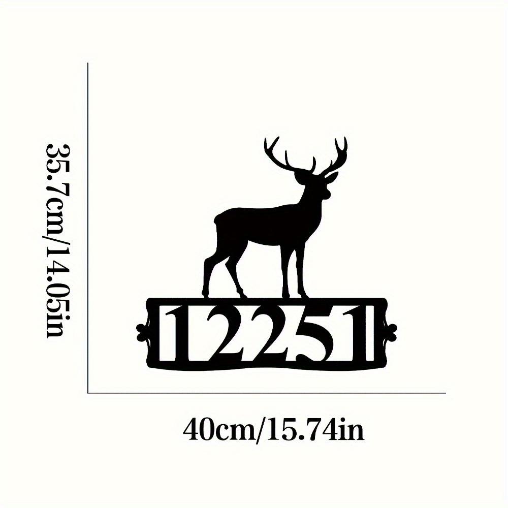 Vintage Deer Metal Sign Wall Art Outdoor Plaque for Patio Home Lawn
Vintage Deer Metal Sign Wall Art Outdoor Plaque for Patio Home Lawn