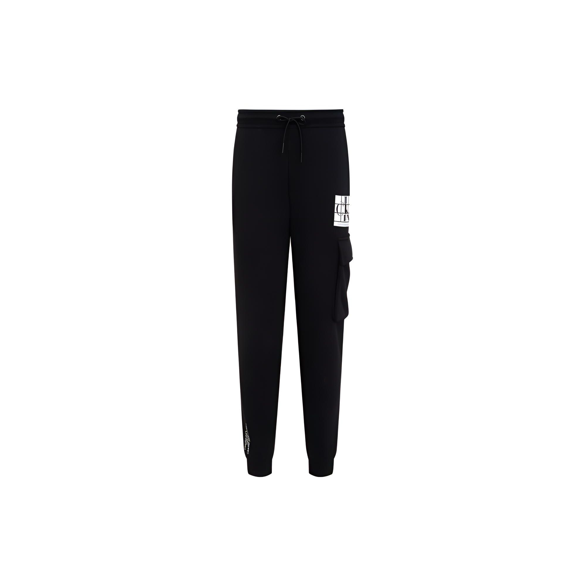 Calvin Klein Letter Print Drawstring Mid-Rise Casual Pants Men Bottoms Black J322133 L
Calvin Klein Letter Print Drawstring Mid-Rise Casual Pants Men Bottoms Black J322133 L