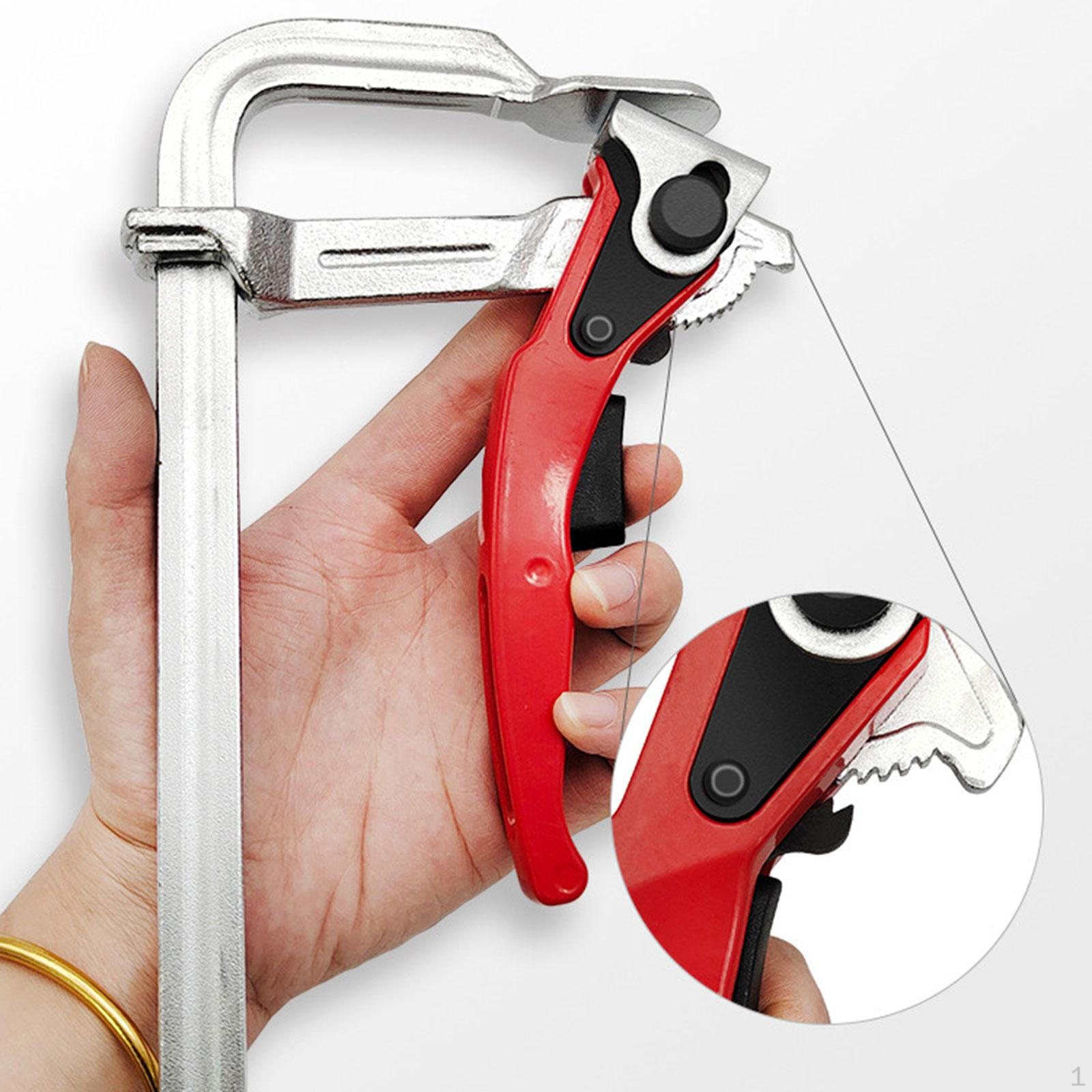 Ratcheting Table Clamp Quick Track Saw Heavy Duty Practical Release Professional Premium 10cmx6cm
Ratcheting Table Clamp Quick Track Saw Heavy Duty Practical Release Professional Premium 10cmx6cm