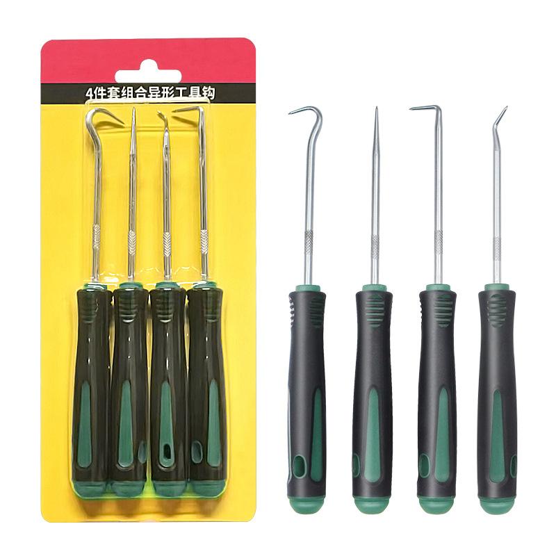 4Pcs Oil Seal Screwdrivers Set Car Auto Vehicle Pick Hooks For Garages General-Plumbers Mechanics Workshop Car Tools темно-зелений колір
4Pcs Oil Seal Screwdrivers Set Car Auto Vehicle Pick Hooks For Garages General-Plumbers Mechanics Workshop Car Tools темно-зелений колір